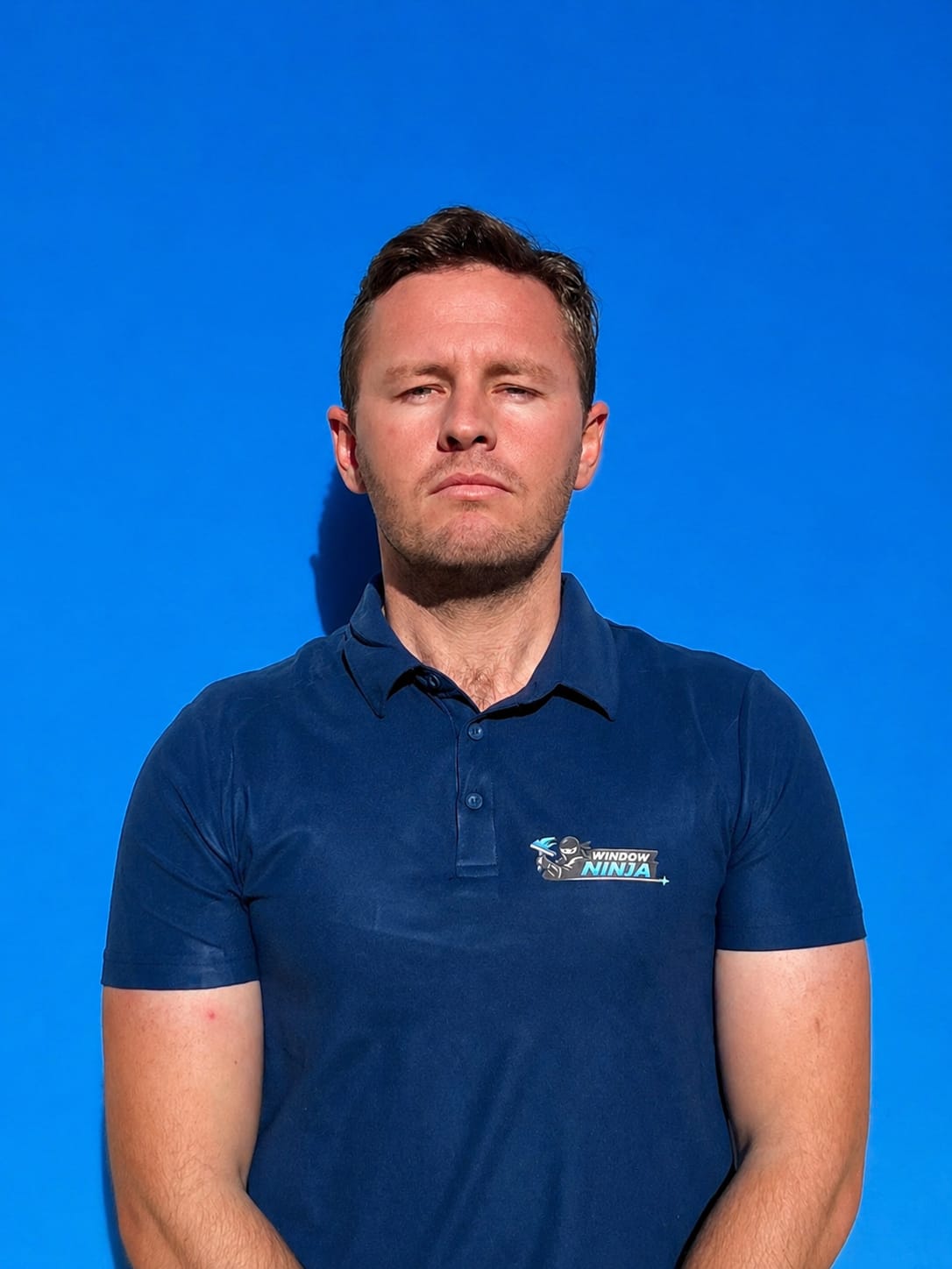 Jason van der Berg, co-owner of Window Ninja